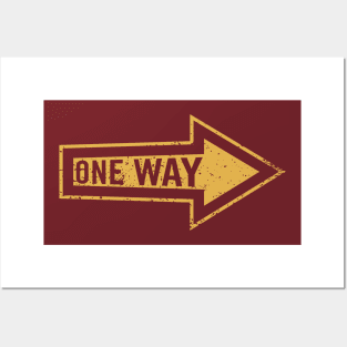 “One Way” Highway to heaven Posters and Art